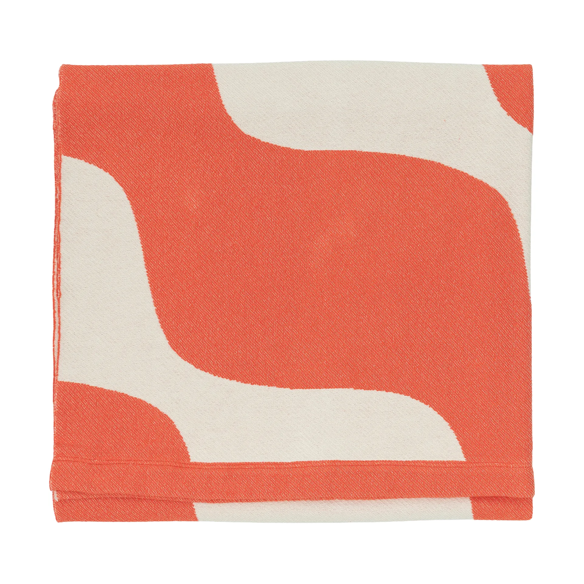 Tessuto Unikko, Light blue-satin di cotone Marimekko