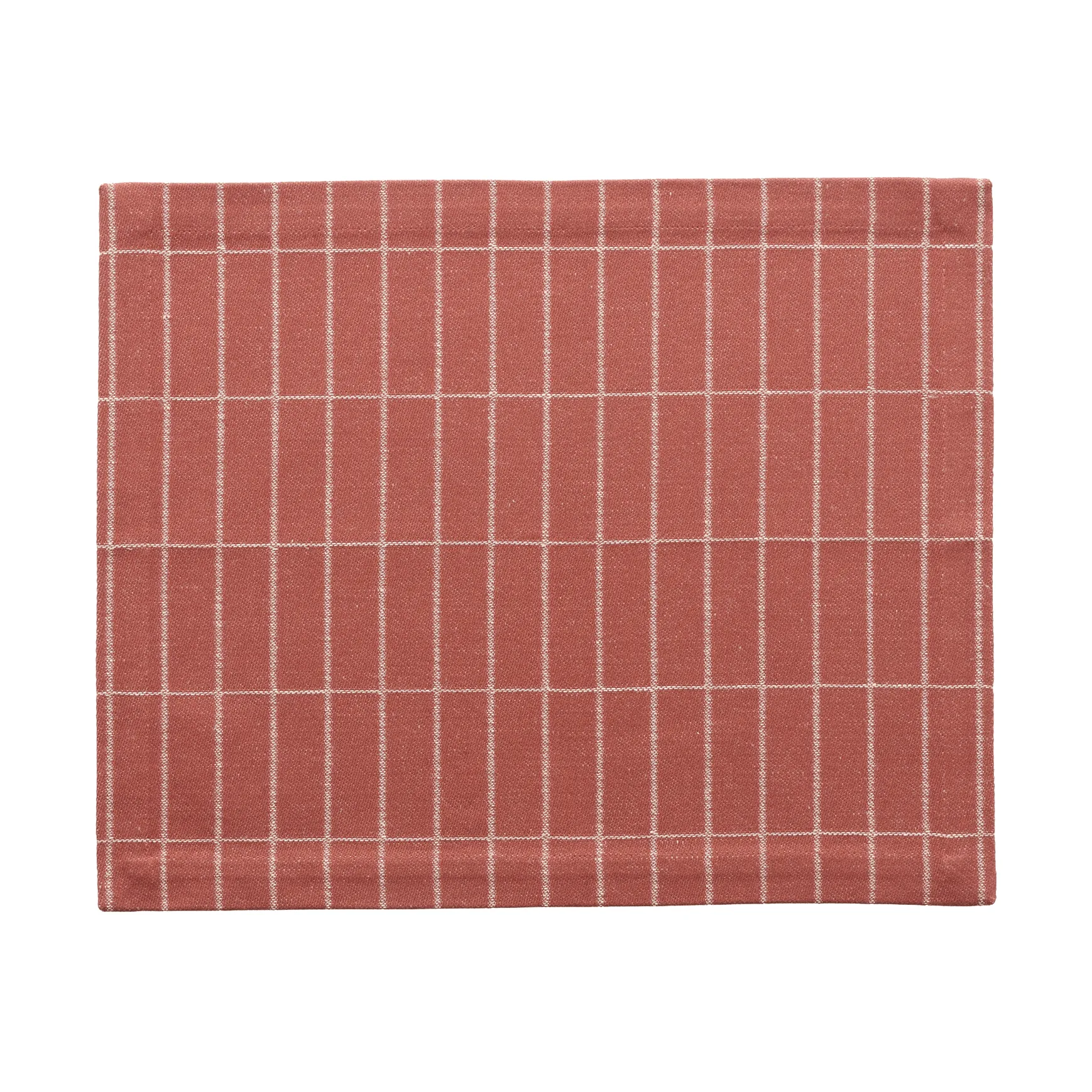 Tiiliskivi tovaglietta intrecciata, Chestnut-off white, 31x42 cm Marimekko