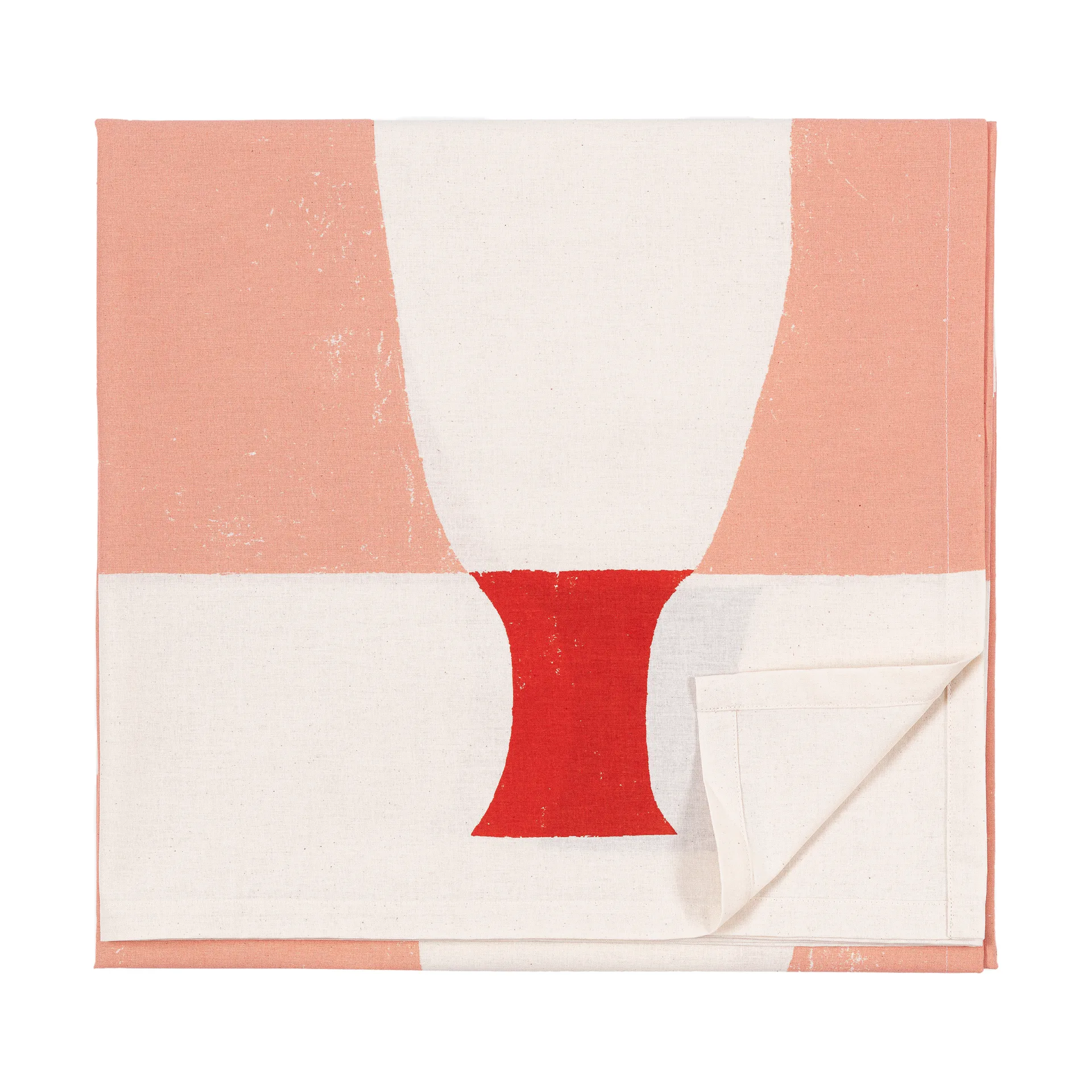 Tovaglia Atalaya 140x273 cm, Cotton-peach-green Marimekko