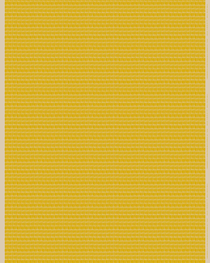 Tovaglia cerata in  cotone-lino Alku - Linen-yellow - Marimekko