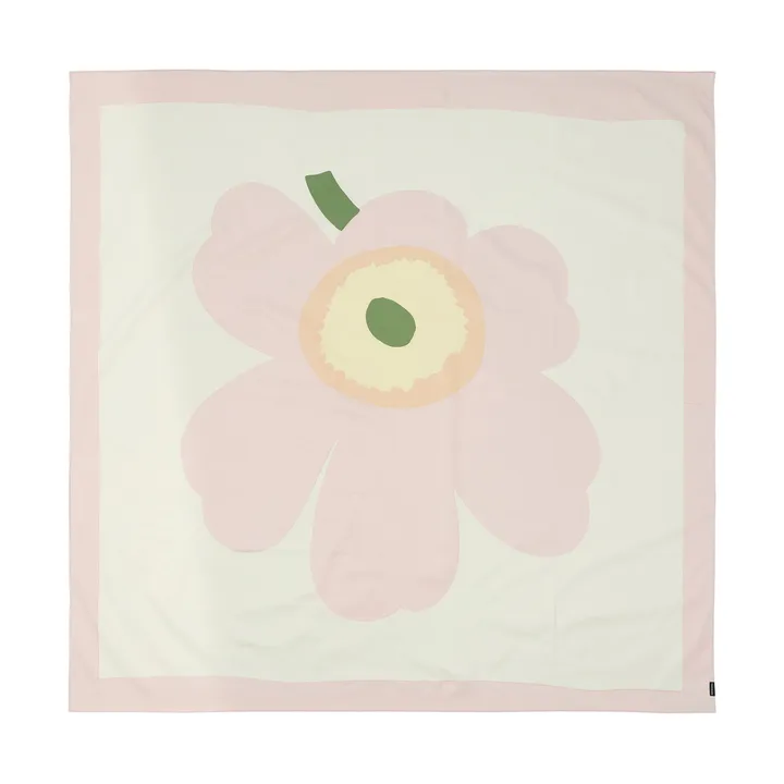 Tovaglia Unikko - Rosa, 140x140 cm - Marimekko