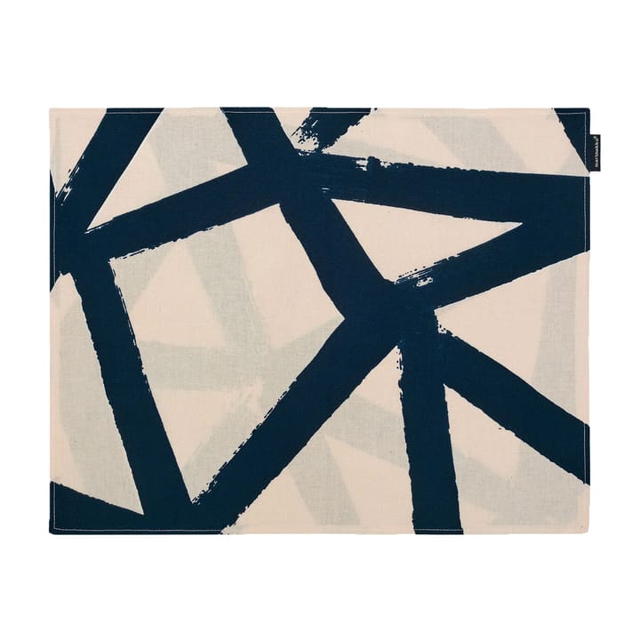 Tovaglietta Ukkospilvi 31x42 cm, Pesca, blu scuro Marimekko