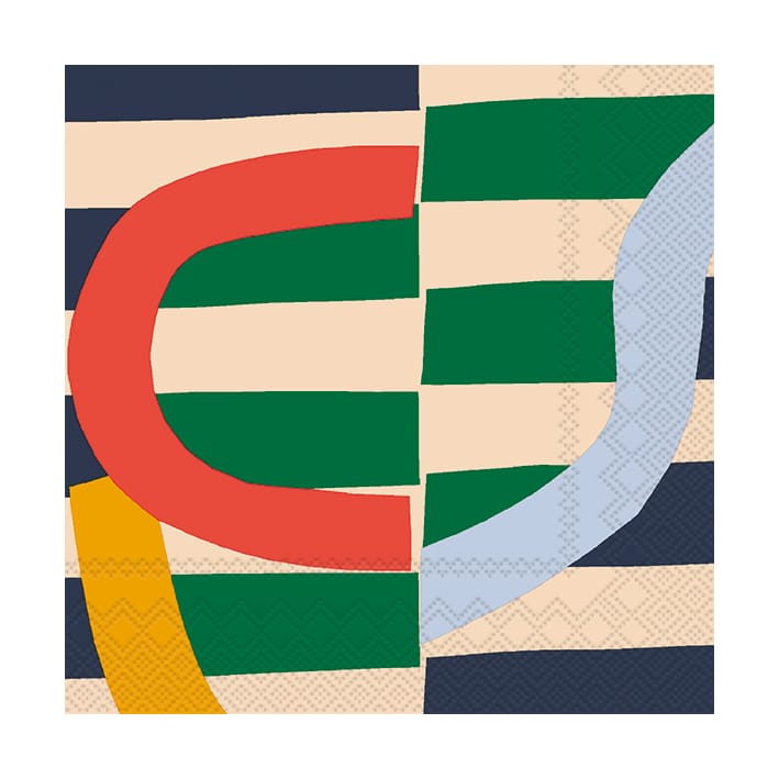Tovaglioli Siirto 33x33 cm confezione da 20 - Verde - Marimekko
