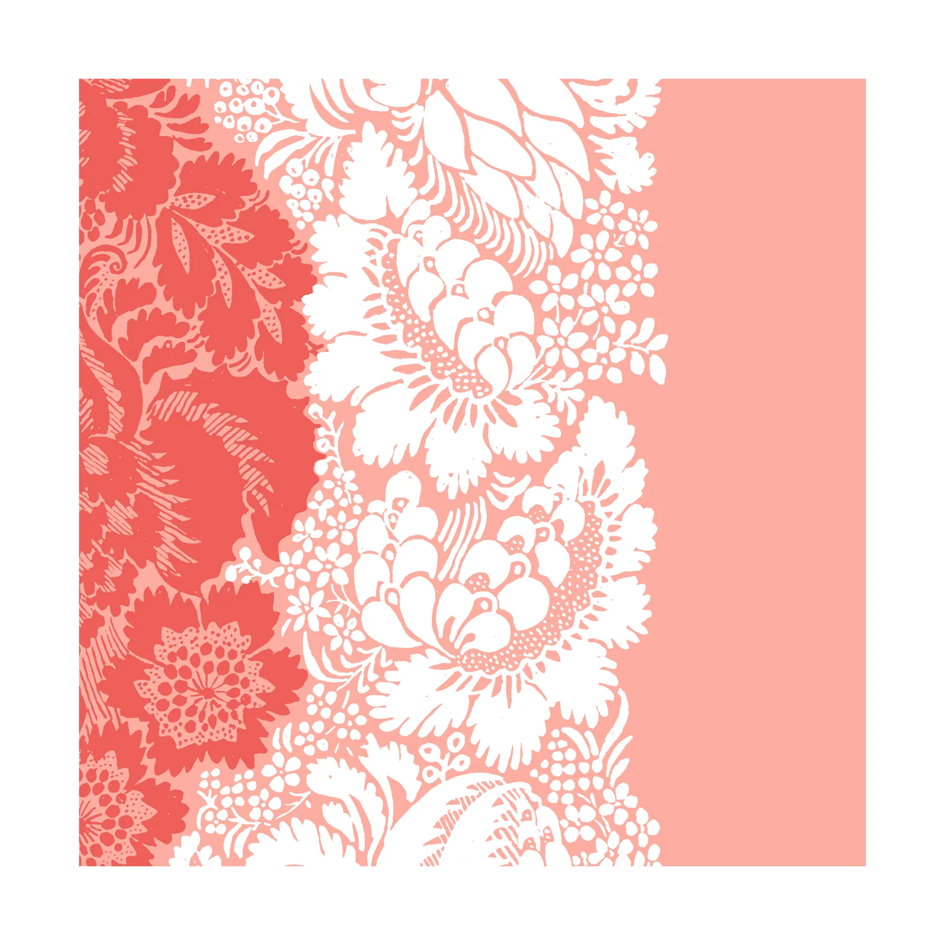 Tovagliolo Ananas 33x33 cm, confezione da 20, Lampone Marimekko