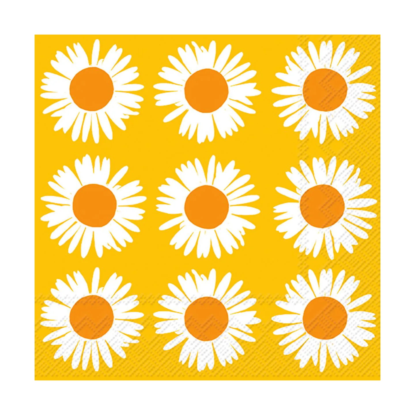 Tovagliolo Auringonkukka 33x33 cm confezione da 20, Arancio-giallo Marimekko