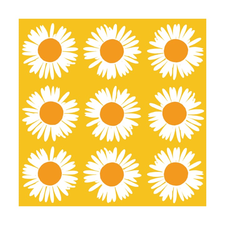 Tovagliolo Auringonkukka 33x33 cm confezione da 20 - Giallo - Marimekko
