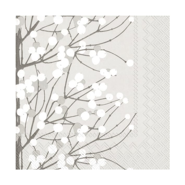 Tovagliolo Lumimarja 33x33 cm confezione da 20 - Grigio - Marimekko