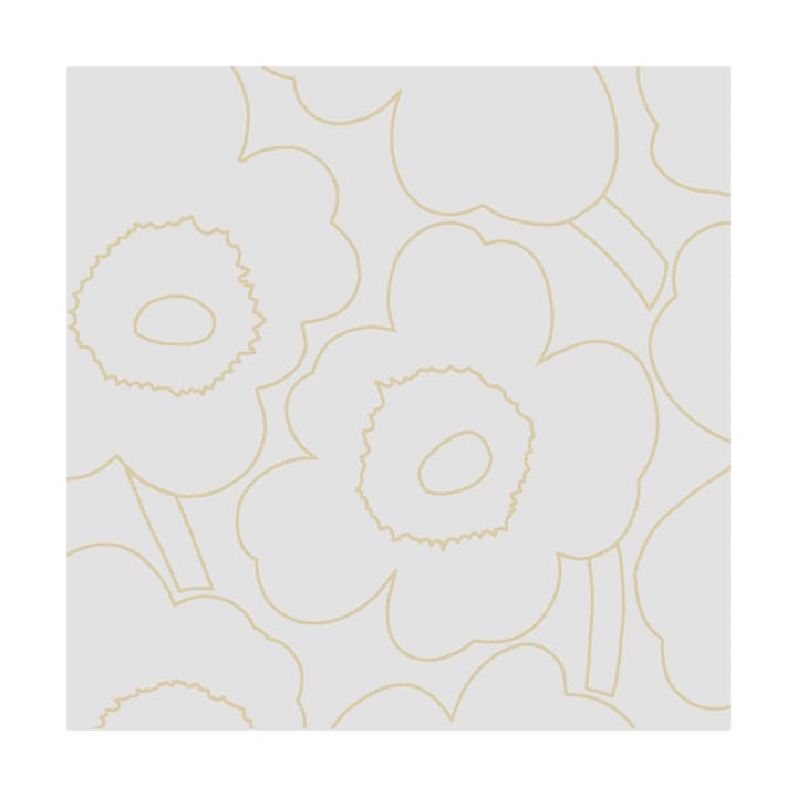 Tovagliolo Piirto Unikko 33x33 cm confezione da 20 - Cream Gold - Marimekko