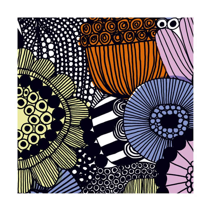 Tovagliolo Siirtolapuutarha 33x33 cm confezione da 20 - Rosa-Lilac - Marimekko