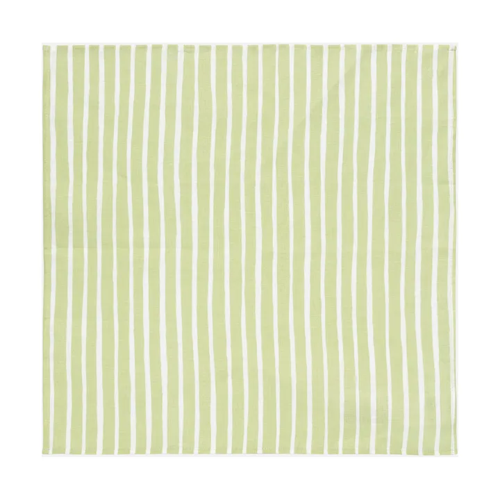 Tovagliolo tessuto Marimekko Piccolo 43x43 cm - White-pear - Marimekko