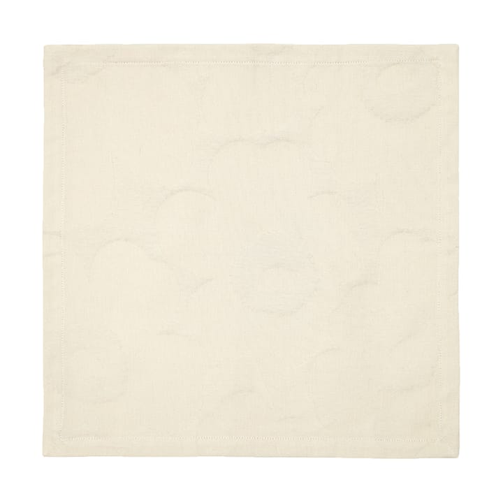 Tovagliolo Unikko 40x40 cm confezione da 3, White-off white Marimekko