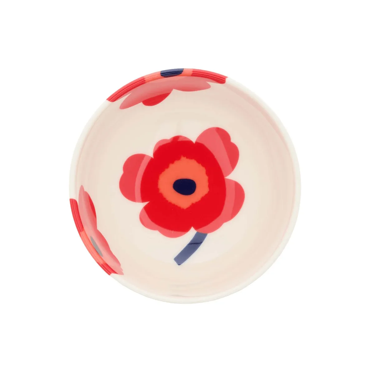 Unikko ciotola 3 dl, White-red-blue Marimekko