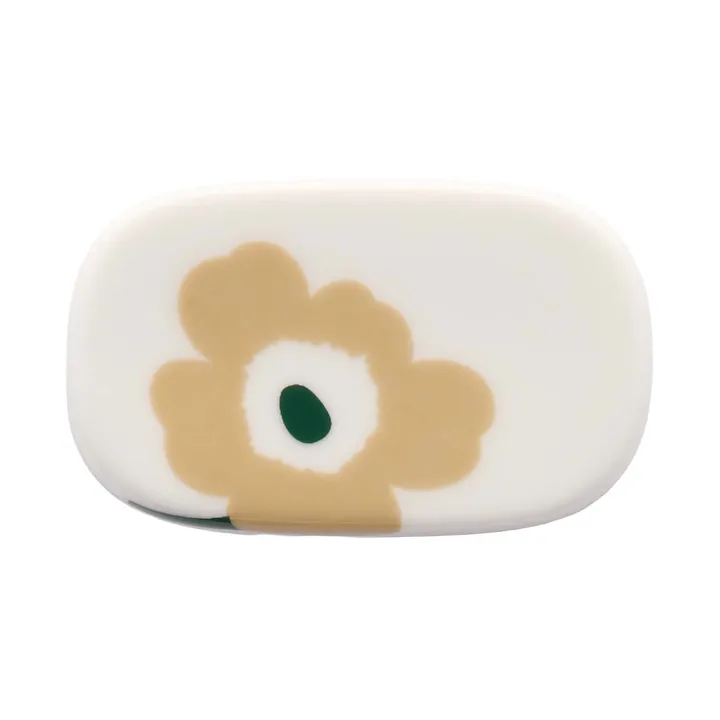 Unikko portabacchette - White-light sand-beige-dark green - Marimekko
