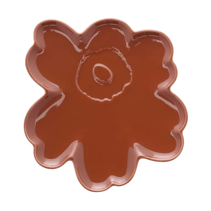 Unikko shape piatto - Castagno - Marimekko