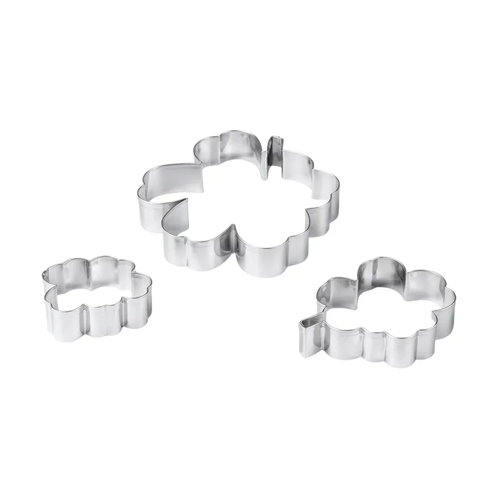 Unikko tagliapasta per torte - Acciaio inox, 3 pezzi - Marimekko