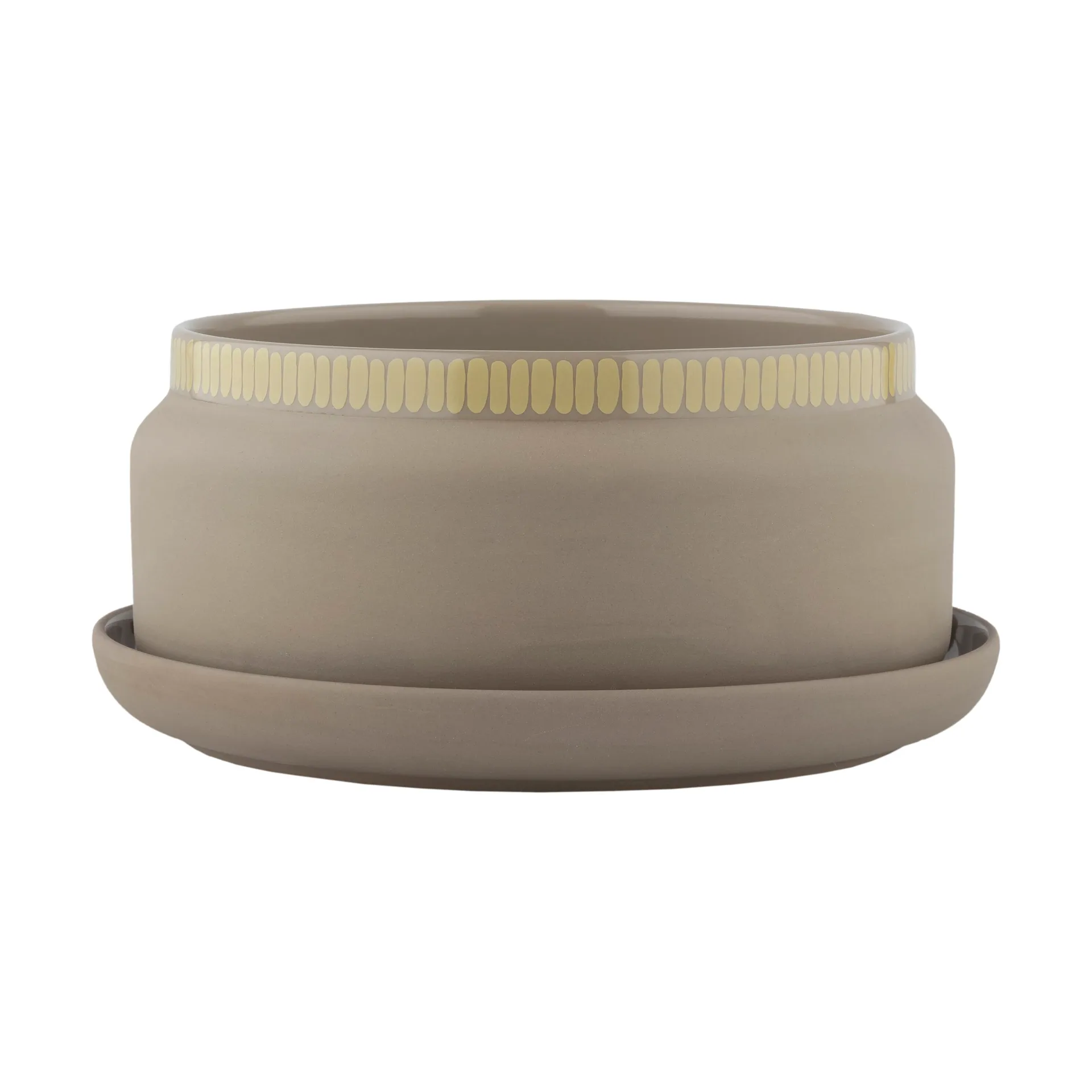 Vaso Alku Ø17,5 cm, Terra-l. yellow Marimekko