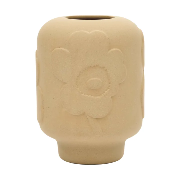 Vaso in ceramica Unikko 18 cm - Arenaria - Marimekko