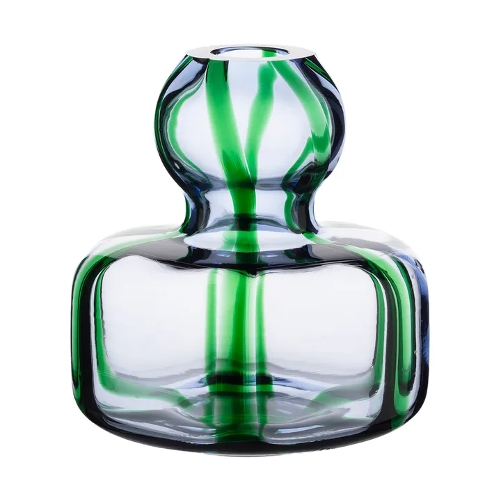 Vaso Marimekko Flower Ø10 cm - Light blue-green-filigree - Marimekko