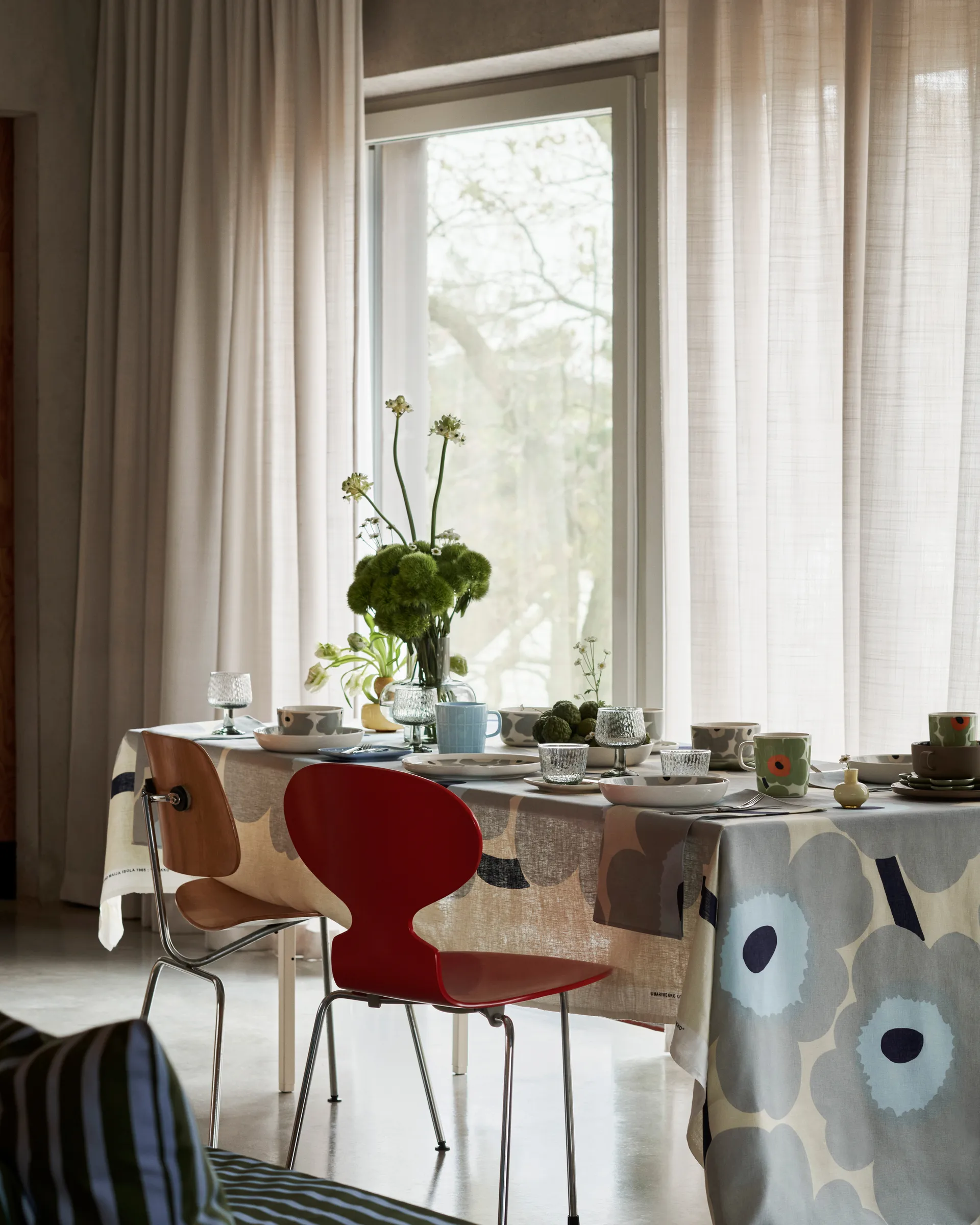 Vaso Marimekko Umpu 20 cm, Misty grey Marimekko