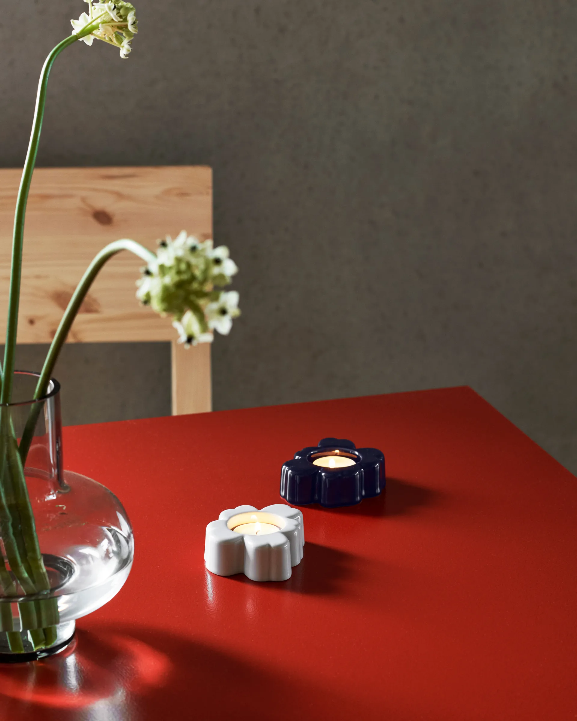 Vaso Marimekko Umpu 20 cm, Misty grey Marimekko