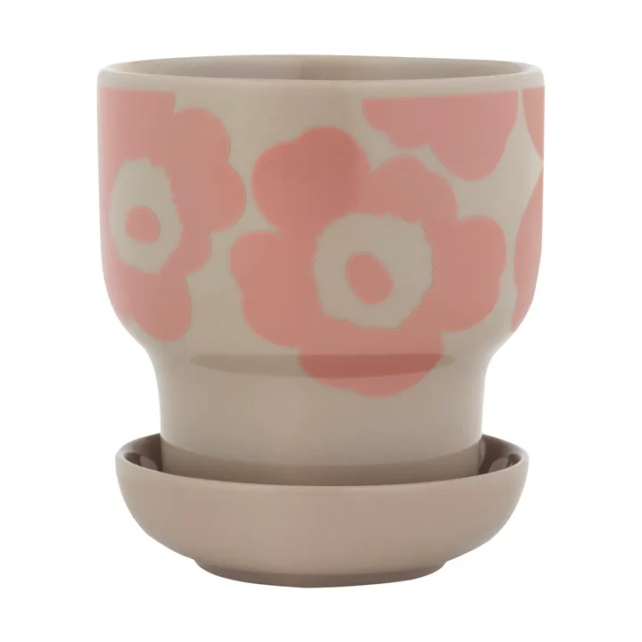 Vaso per erbe aromatiche RESPANA TRIO pietra grigia 40 cm, (set di 3 pezzi