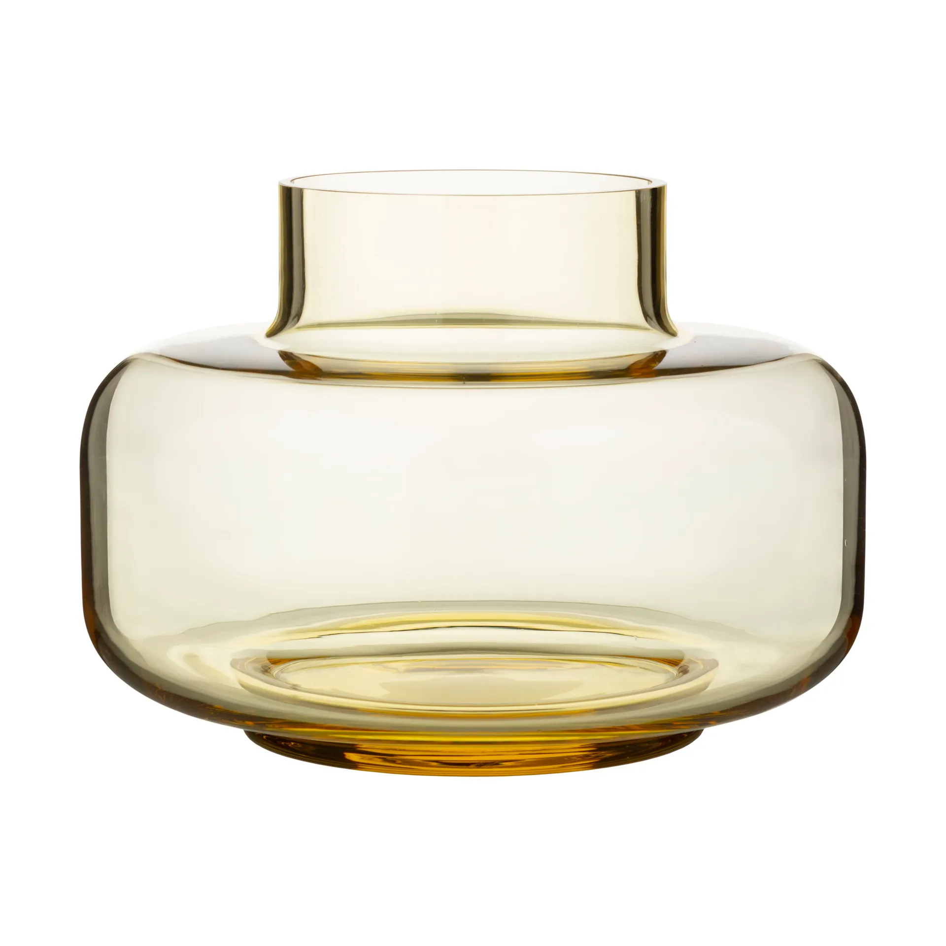 Vaso Urna 21 cm, Giallo pallido Marimekko