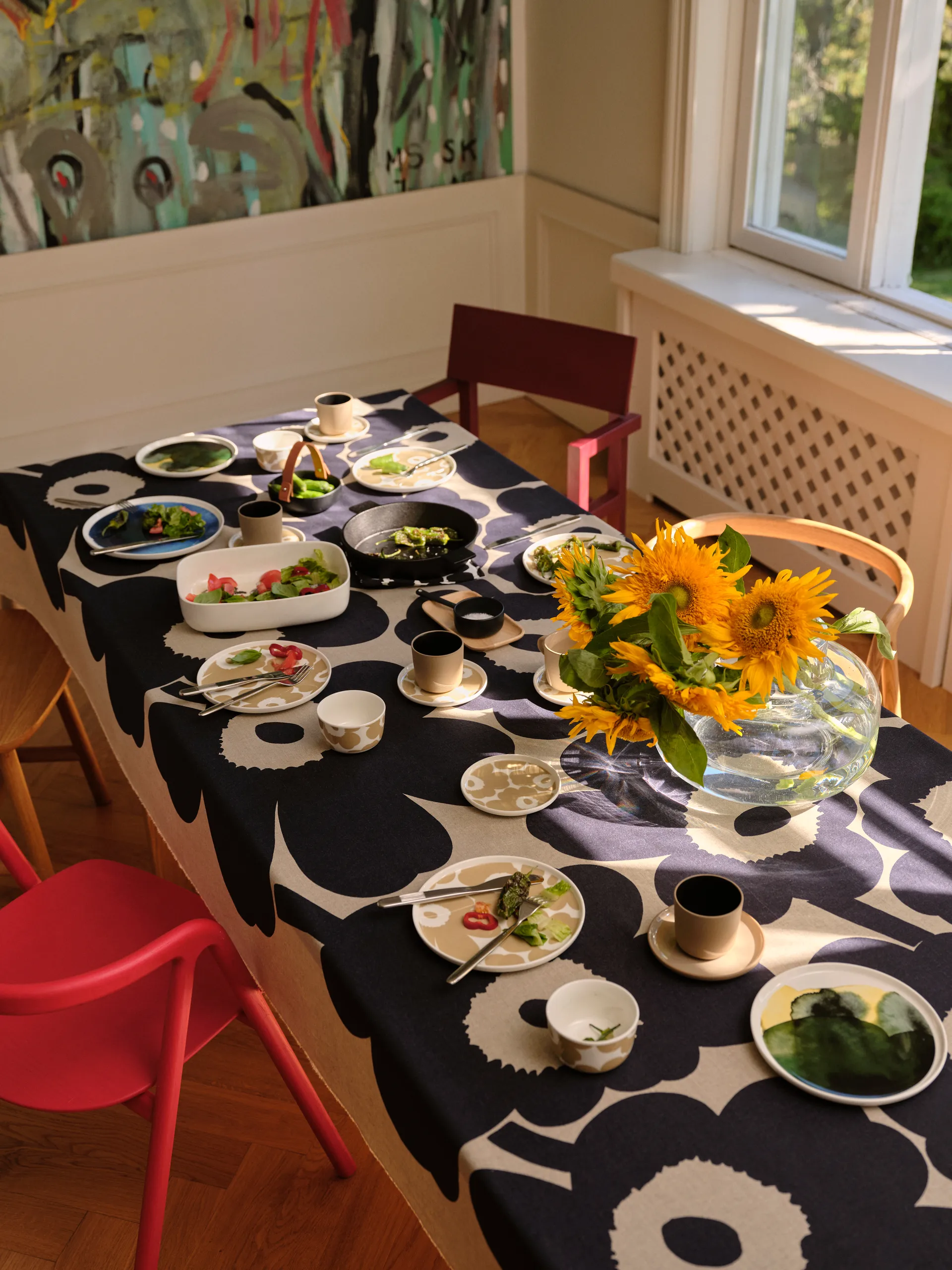 Vaso Urna 21 cm, trasparente Marimekko