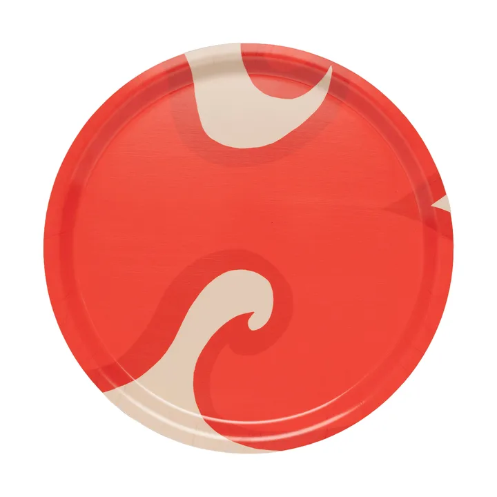 Vassoio Jokeri - Sabbia-arancione rosso, 31 cm - Marimekko