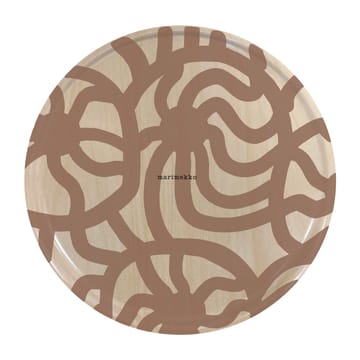 Vassoio Joonas Ø 31 cm - Marrone - Marimekko