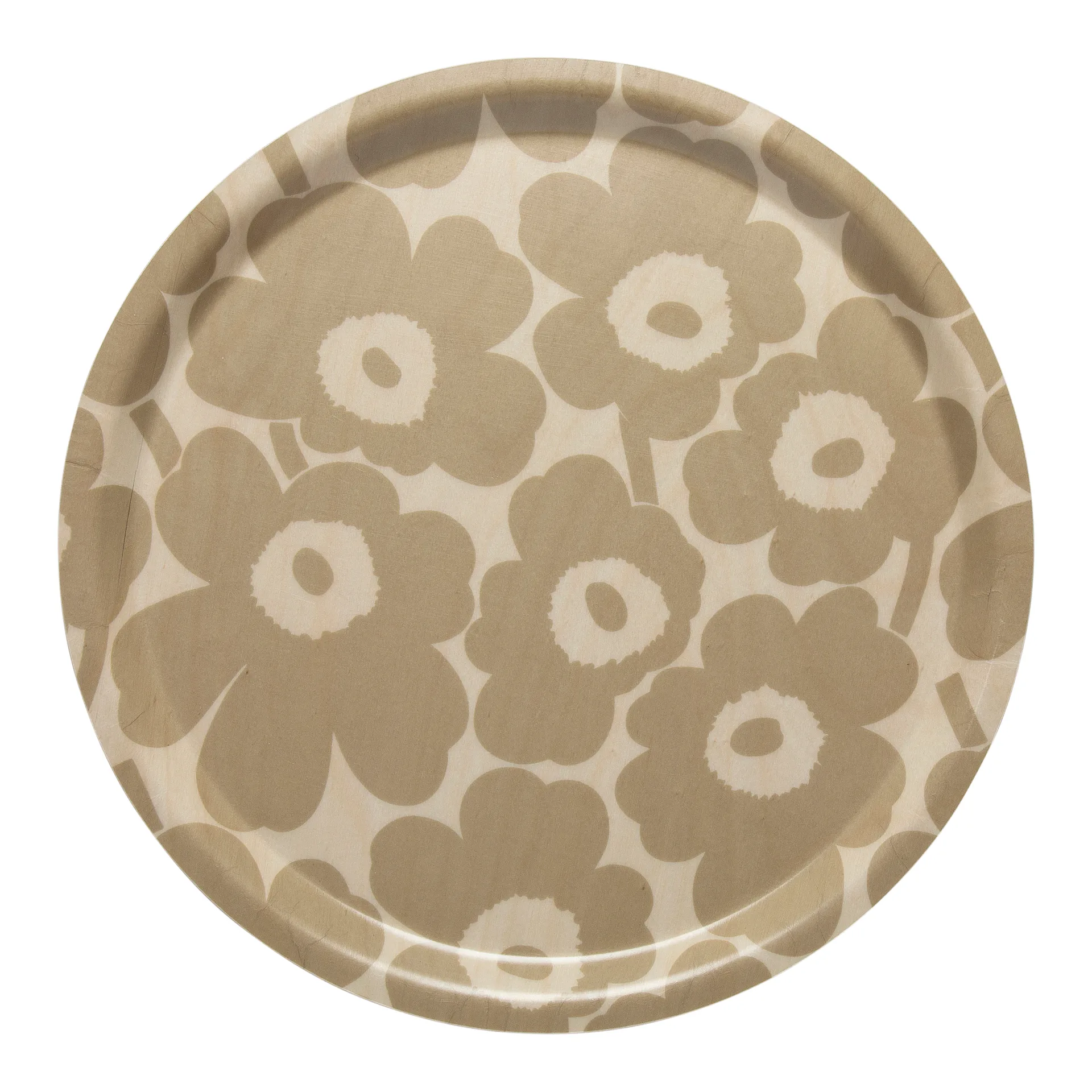 Vassoio Mini Unikko , Marrone chiaro-beige Marimekko