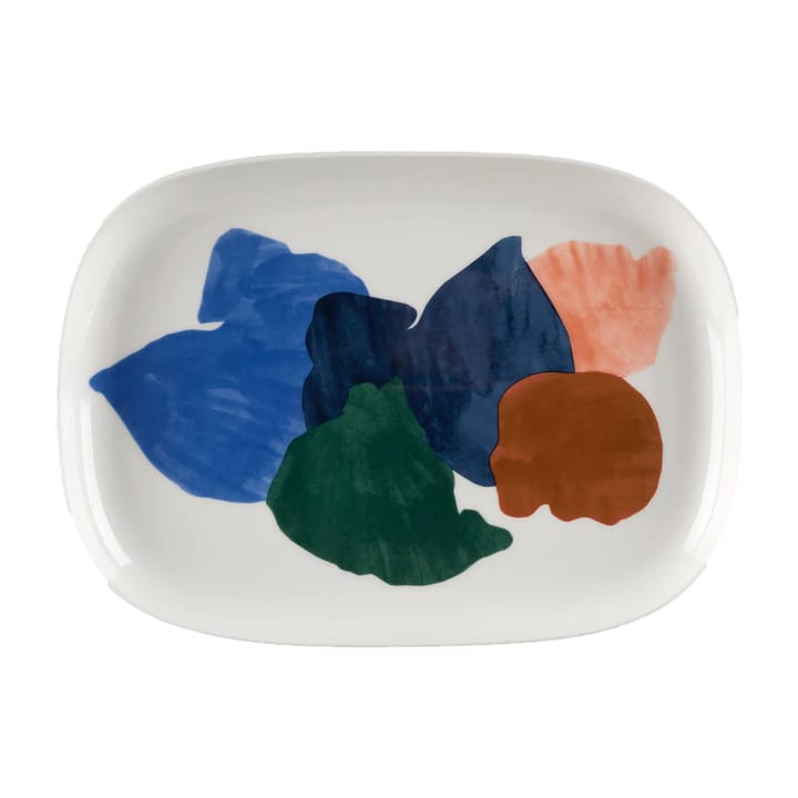 Vassoio Pyykkipäivä 23x32 cm, bianco, blu, verde Marimekko