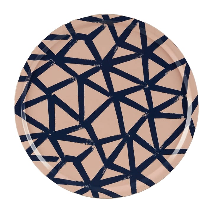 Vassoio Ukkospilvi Ø 46 cm, Polvere, blu scuro Marimekko