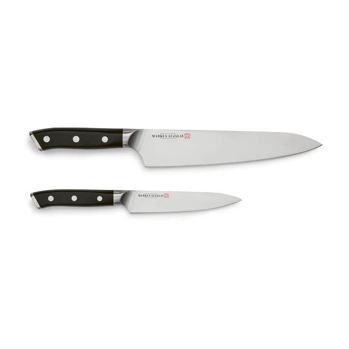 Un set di coltelli giapponesi Markus Classic - Coltello da chef e coltello da cucina - Markus Aujalay