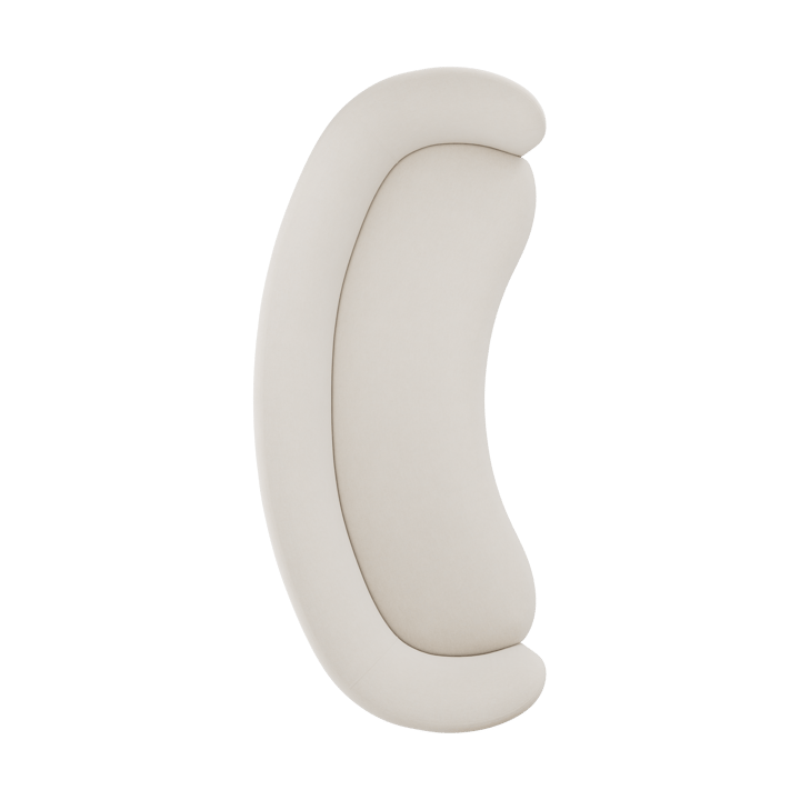 Divano Dandy 3 posti, Rovere naturale-Linara 05 Porridge Massproductions