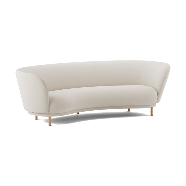 Divano Dandy 3 posti, Rovere naturale-Tonus 4 364 Massproductions