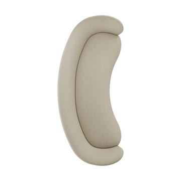 Divano Dandy 3 posti - Walnut-Ecriture 240 - Massproductions