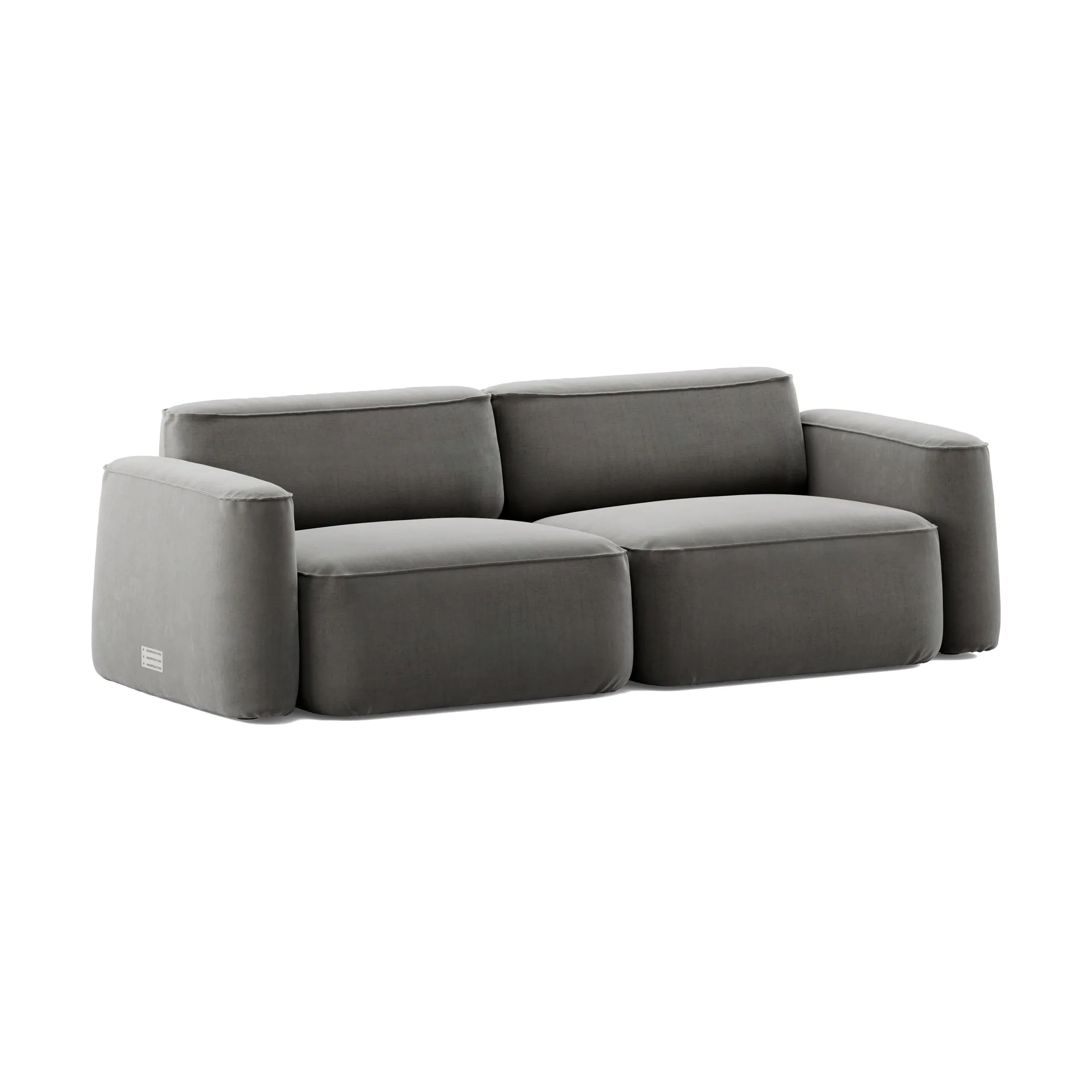 Divano Patch 2,5 posti, Atlantis 18 Mole Massproductions