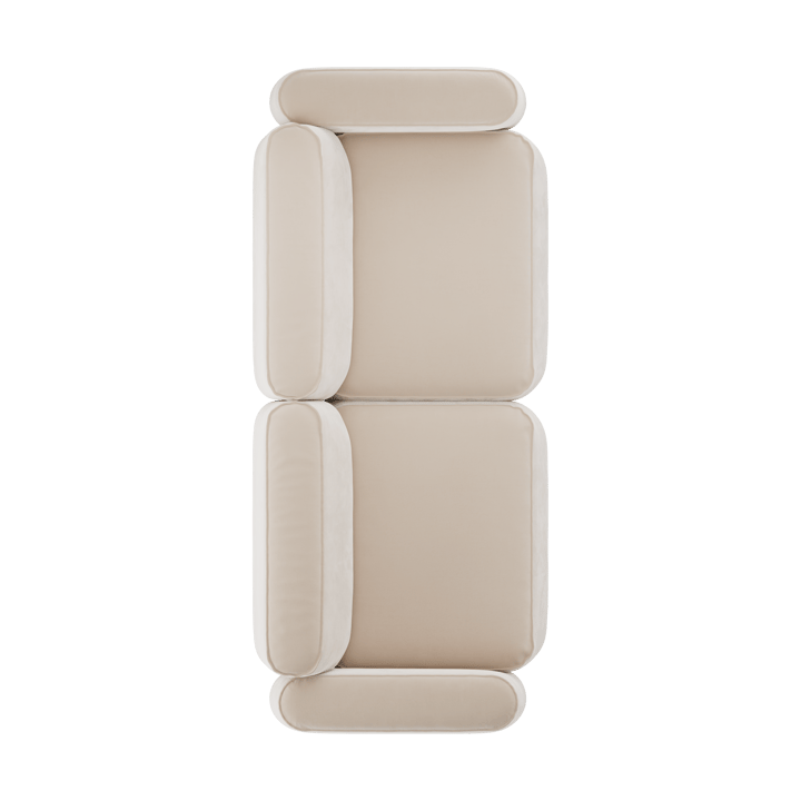 Divano Patch 2,5 posti, Atlantis 52 Alabaster Massproductions