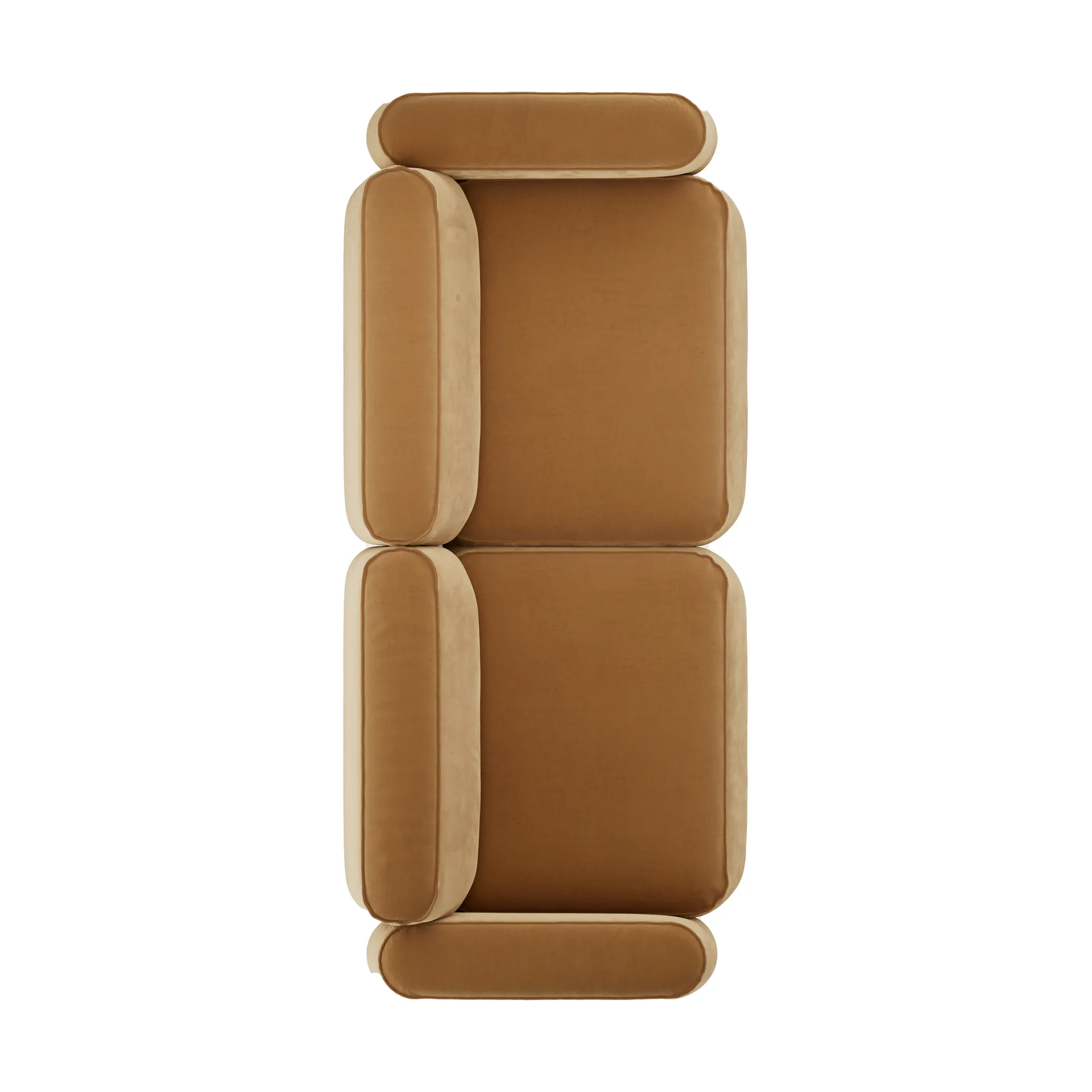 Divano Patch 2,5 posti, Atlantis 91 Cumin Massproductions