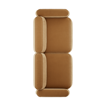 Divano Patch 2,5 posti - Atlantis 91 Cumin - Massproductions