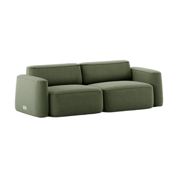 Divano Patch 2,5 posti - Linara 100 Tarragon - Massproductions