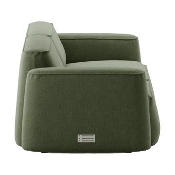 Divano Patch 2,5 posti - Linara 100 Tarragon - Massproductions