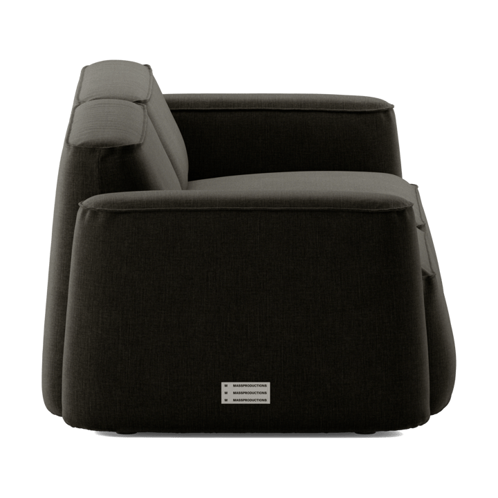 Divano Patch 2,5 posti, Linara 90 Espresso Massproductions