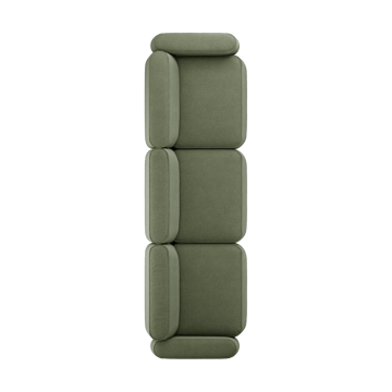 Divano Patch 3 posti - Linara 100 Tarragon - Massproductions