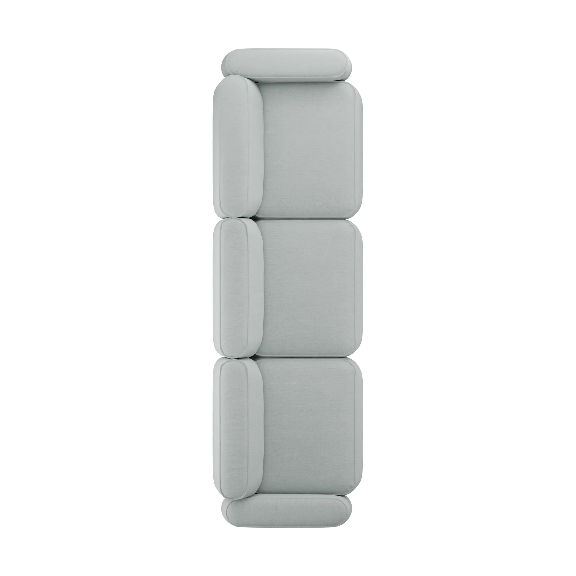 Divano Patch 3 posti, Linara 253 Swedish Grey Massproductions