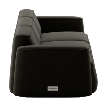 Divano Patch 3 posti - Linara 90 Espresso - Massproductions
