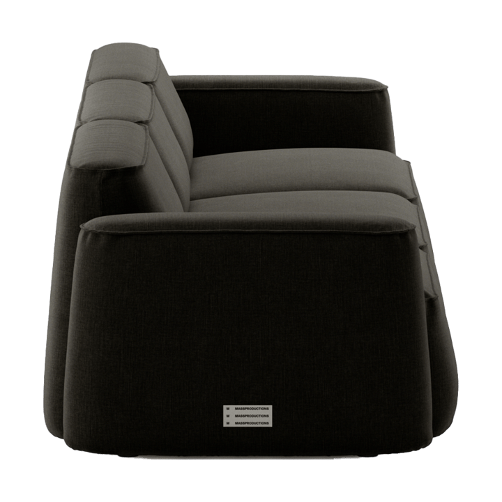 Divano Patch 3 posti, Linara 90 Espresso Massproductions