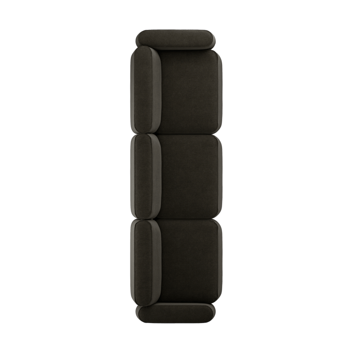 Divano Patch 3 posti, Linara 90 Espresso Massproductions