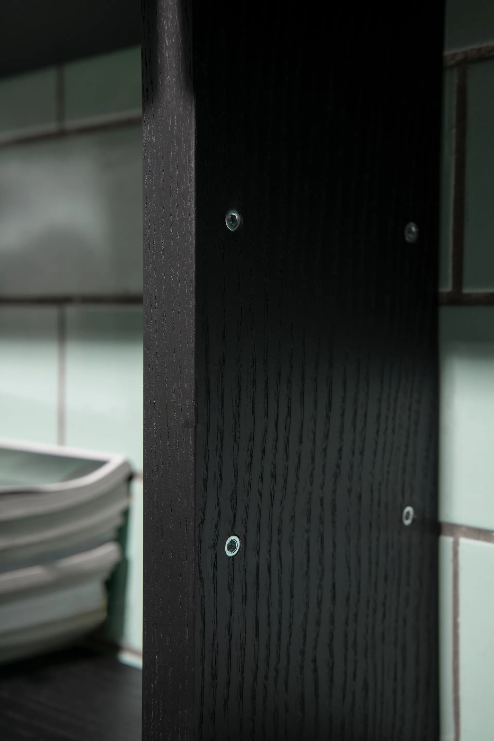 Gridlock Linking Panel H1460, Frassino tinto nero Massproductions