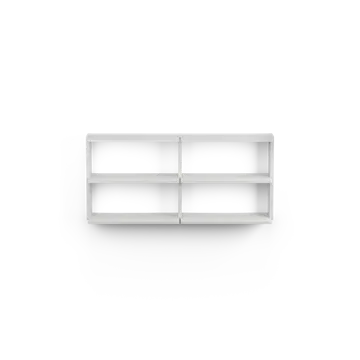 Mensola da parete Gridlock – S2-A6-0 - Frassino tinto bianco - Massproductions